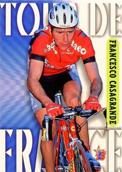 1997 Eurostar Tour de France #102 Francesco Casagrande Front